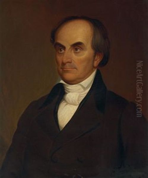 Portrait Of Daniel Webster Oil Painting by Thomas Bayley Lawson