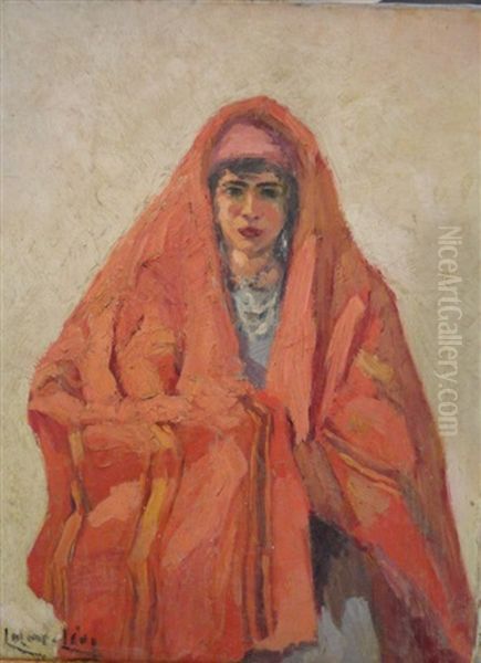 Femme Arabe Oil Painting by  Lazare-Levy