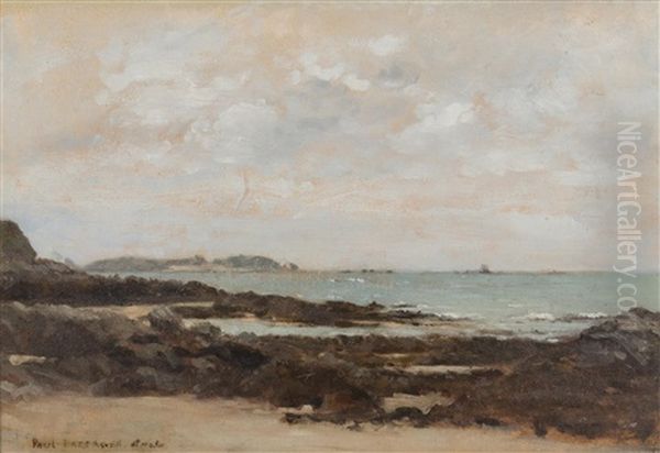 Saint Malo Oil Painting by Paul Jean Baptiste Lazerges