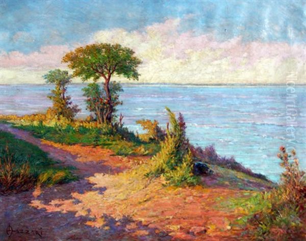 Paisaje Oil Painting by Alfredo Lazzari