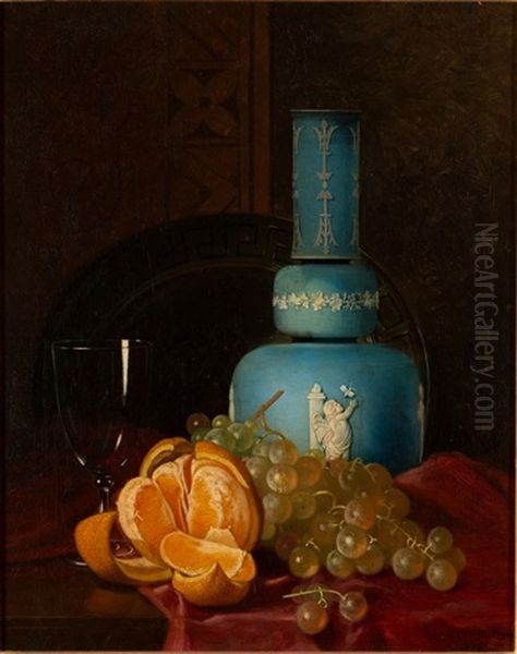 Still Life Oil Painting by Edward Chalmers Leavitt