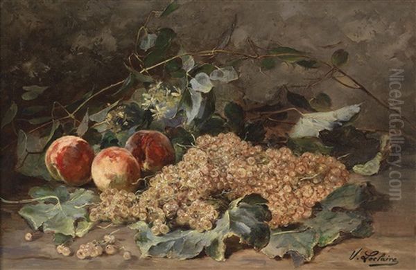 Obststillleben Oil Painting by Victor Leclaire