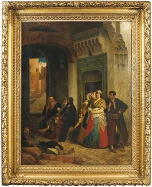 Les Orientales, Dans Le Quartier Juif Au Maroc by Jean Jules Antoine Lecomte Du Nouey