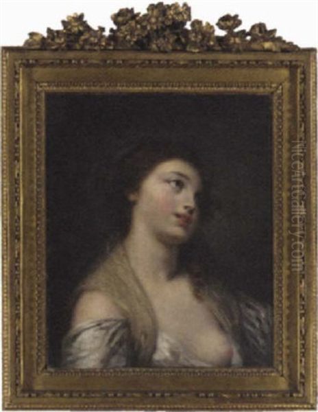 Portrait Of A Lady by Jeanne-Philiberte Ledoux