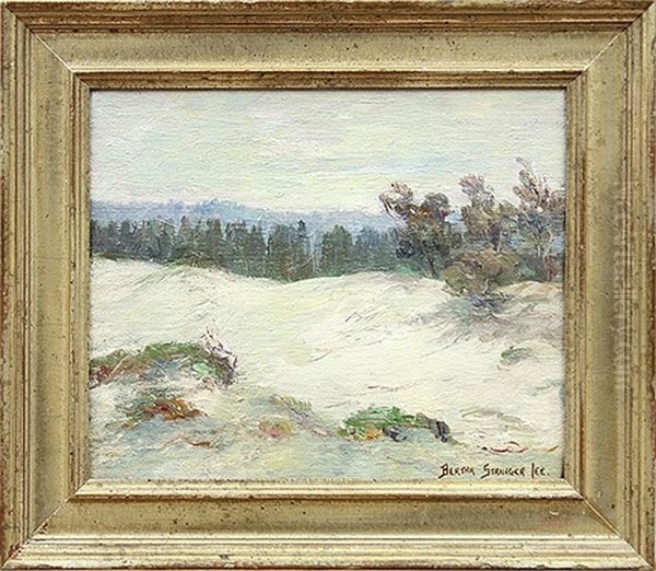 Sand Dune Carmel Oil Painting by Bertha Stringer Lee