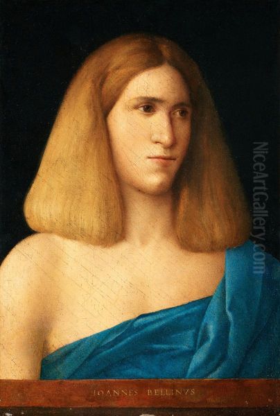 Portrait Of A Young Man Oil Painting by Giovanni Bellini