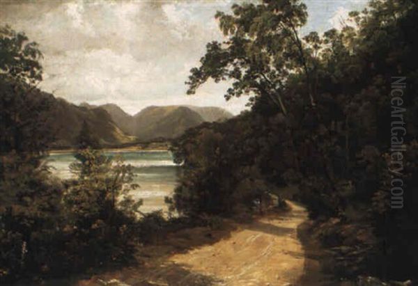 Grasmere Oil Painting by Frederick Richard Lee