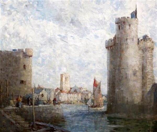 La Rochelle Oil Painting by William Lee-Hankey