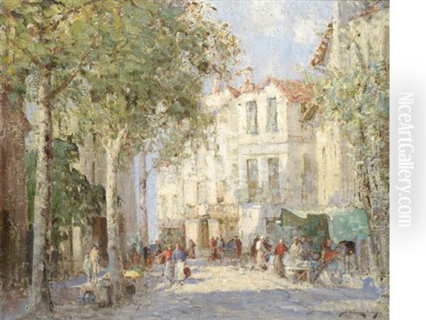 Frejus Oil Painting by William Lee-Hankey