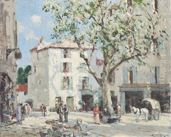 The Market Square by William Lee-Hankey