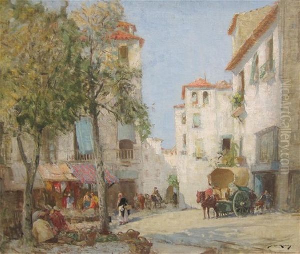 In Spain Oil Painting by William Lee-Hankey