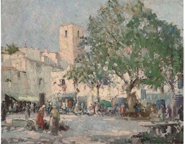 Old Place, St. Raphael Oil Painting by William Lee-Hankey