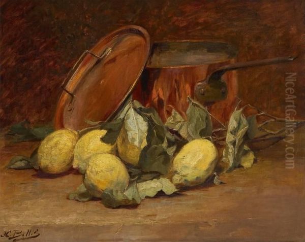 La Confiture De Coing Oil Painting by Hubert Bellis