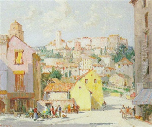 Near The Spanish Border Oil Painting by William Lee-Hankey