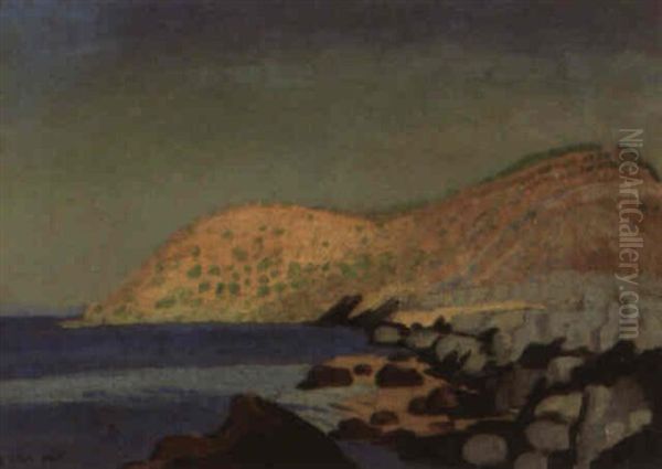 Coast At Collioure by Derwent Lees