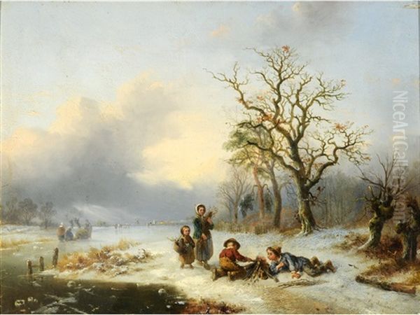 A Cold Morning (+ Summer; Pair) by Alexis de Leeuw