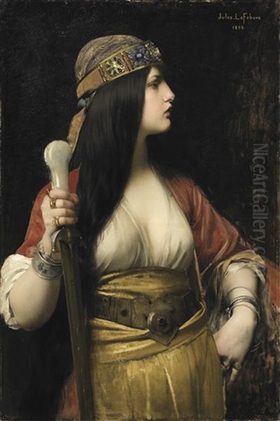 Judith Oil Painting by Jules Joseph Lefebvre