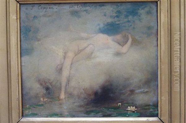 Nu Alangui Oil Painting by Jules Joseph Lefebvre