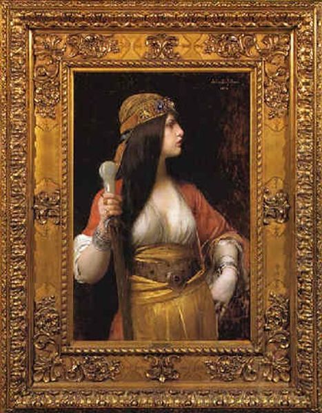 Judith Oil Painting by Jules Joseph Lefebvre