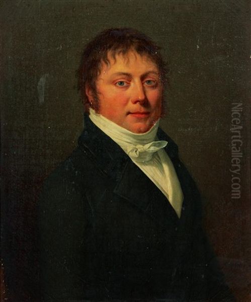 Portrait Du Baron Falatieu by Robert Jacques Francois Faust Lefevre