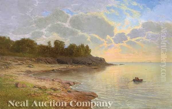 On The Penobscot Bay, Maine Oil Painting by Nikolay Tysland Leganger