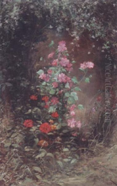 Woodland Flowers by Jacques Theodore LeGrand