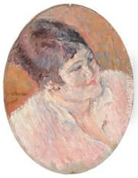 Portrait De Femme by Louis Auguste Mathieu Legrand