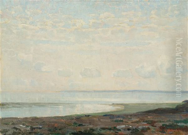 Sylt Oil Painting by Wilhelm Ludwig Lehmann