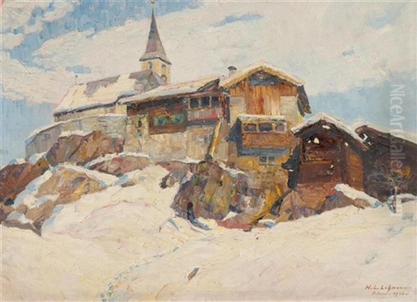 Filisur Oil Painting by Wilhelm Ludwig Lehmann