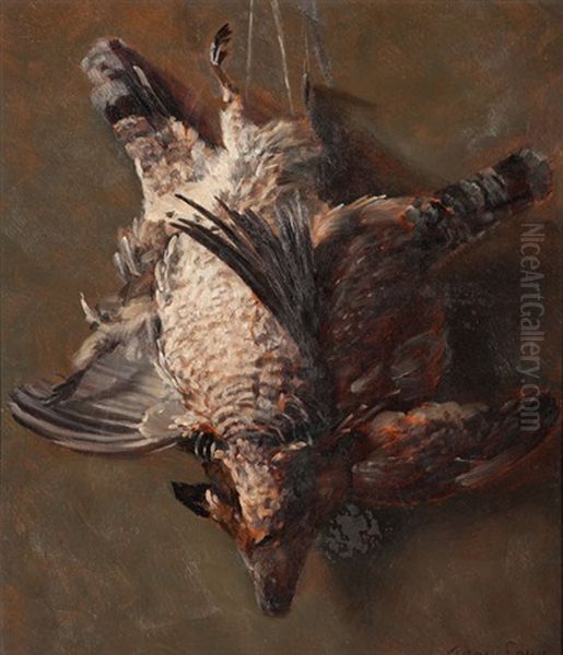 Still Life With Fowl Oil Painting by Adam Lehr