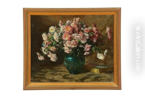 Floral Still Life Oil Painting by Adam Lehr