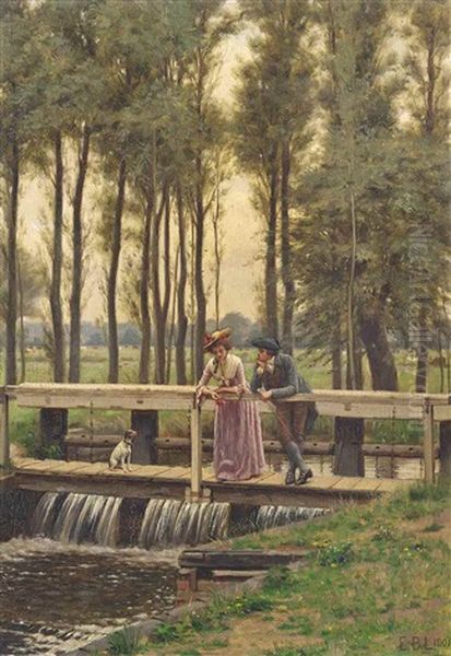 The Trysting Place by Edmund Blair Leighton