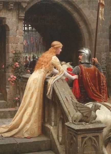 God Speed Oil Painting by Edmund Blair Leighton