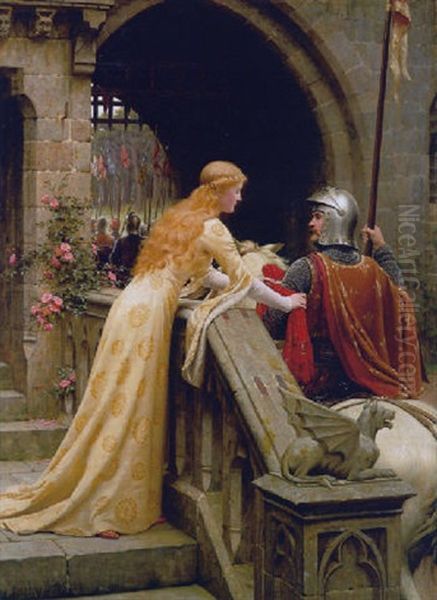 God Speed Oil Painting by Edmund Blair Leighton