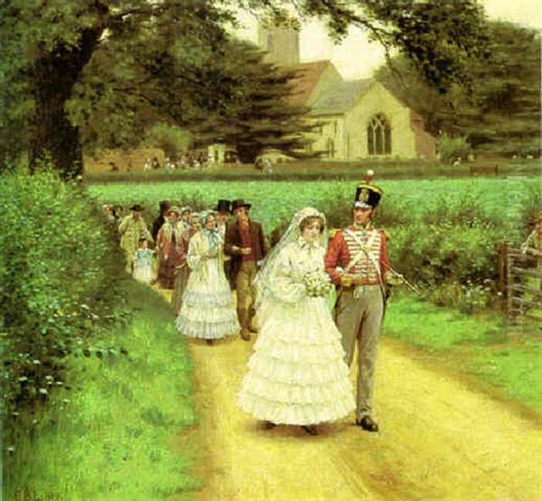 The Wedding March by Edmund Blair Leighton