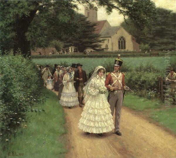 The Wedding March Oil Painting by Edmund Blair Leighton