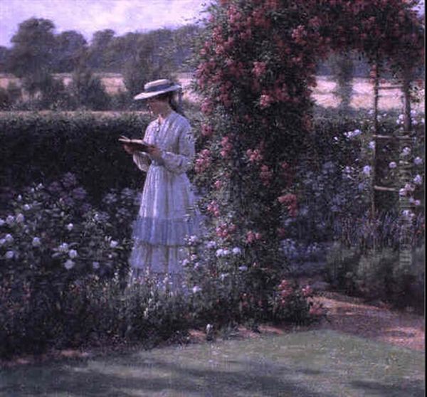 Sweet Solitude Oil Painting by Edmund Blair Leighton