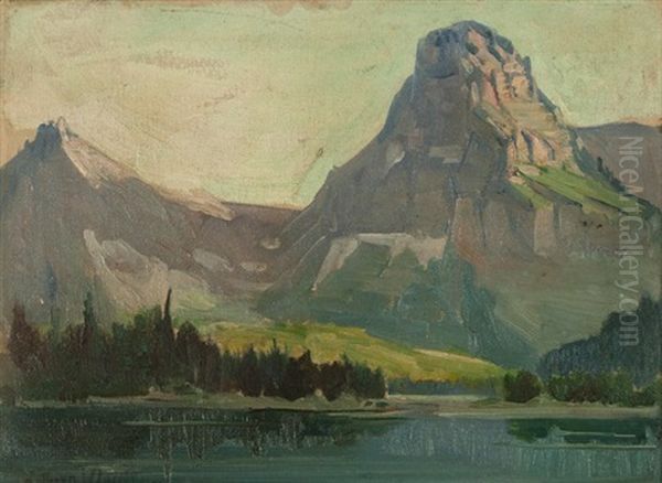 Two Medicine Lake by Kathryn Woodman Leighton