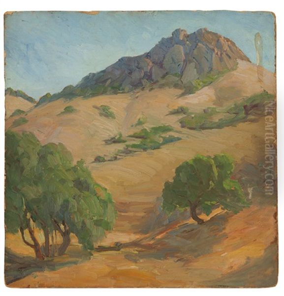 San Luis Obispo, Oil Painting by Kathryn Woodman Leighton