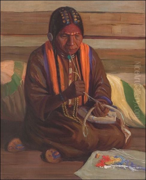 The Moccasin Maker by Kathryn Woodman Leighton