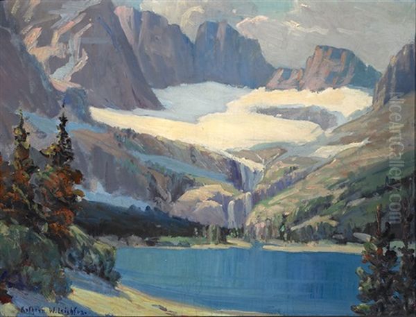 Lake Louise Oil Painting by Kathryn Woodman Leighton