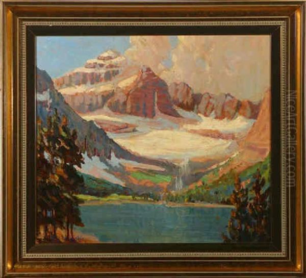 Landscape - Banff, Lake Louise Oil Painting by Kathryn Woodman Leighton