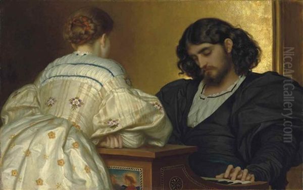 Golden Hours Oil Painting by Lord Frederic Leighton