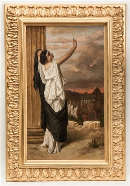 Cassandra Of Troy Oil Painting by Lord Frederic Leighton