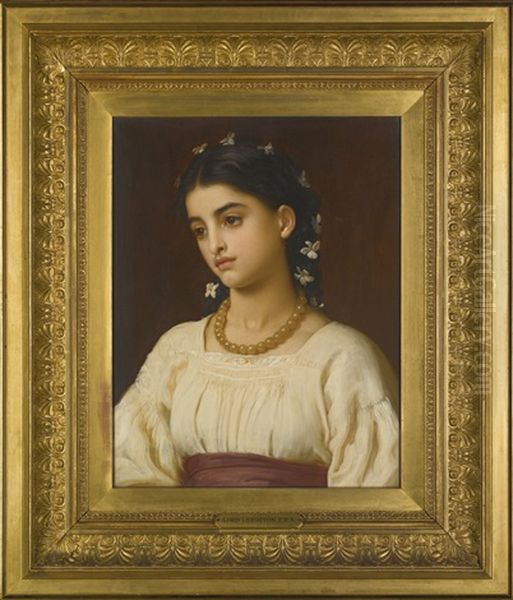 Catarina Oil Painting by Lord Frederic Leighton