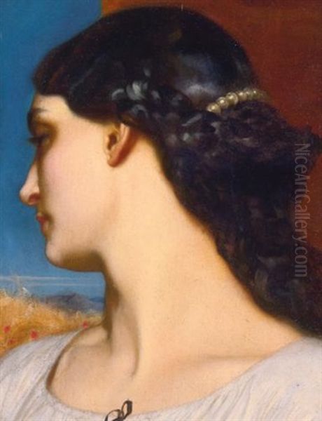 La Nanna (sunny Hours) Oil Painting by Lord Frederic Leighton