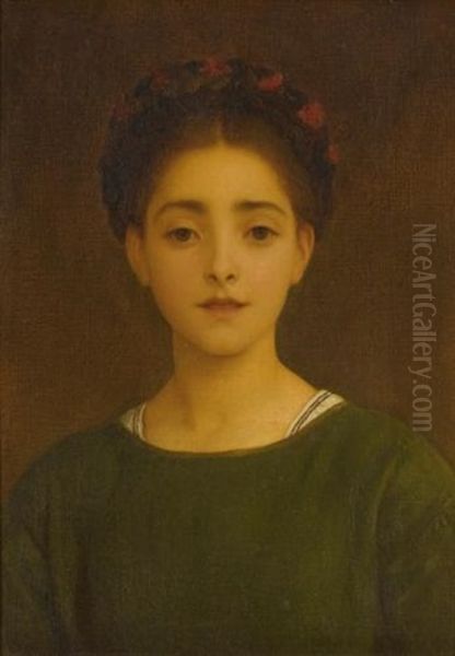 Leandra Oil Painting by Lord Frederic Leighton