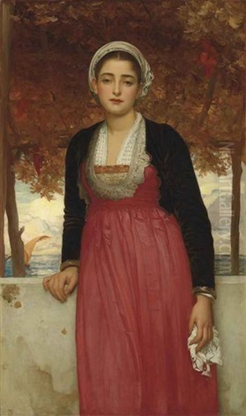 Amarilla Oil Painting by Lord Frederic Leighton