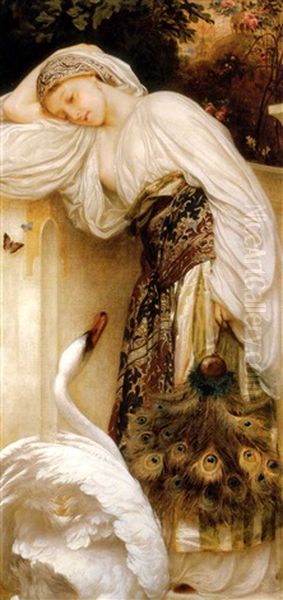 Odalisque Oil Painting by Lord Frederic Leighton