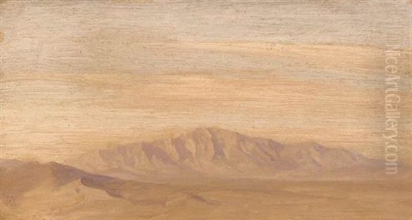 Sketch Near Cairo Oil Painting by Lord Frederic Leighton